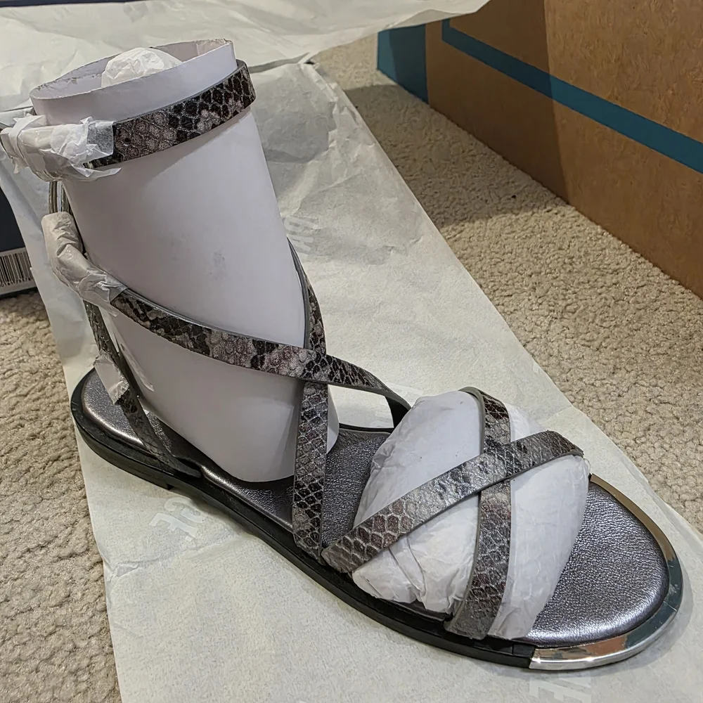 PAIGE Strappy Sandals - Picture 2 of 5